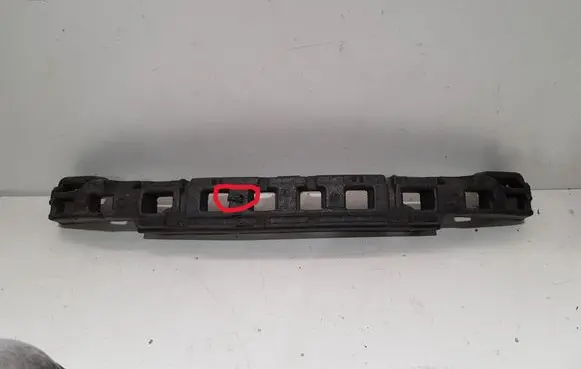 Volkswagen PASSAT B6 Front bumper foam support bar 3C0807248C