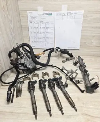 BMW 1 E81 E87 Fuel injection system set 7798446 7797874 0445110289