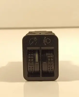 Panel lighting control switch