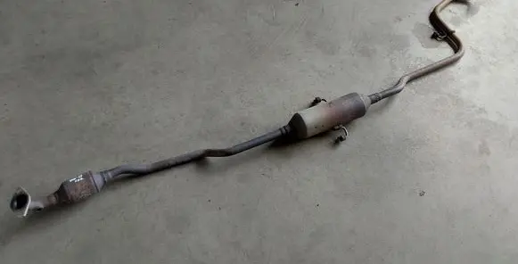 Toyota Yaris Catalyst/FAP/DPF particulate filter 