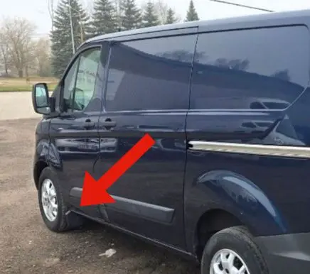 Ford Transit Custom Front mudguard BK2116A267