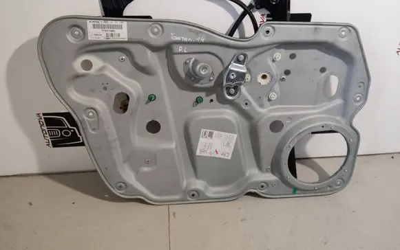 Volkswagen Touran II Front window lifting mechanism without motor 1T1837729BD 06322163 117621R