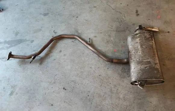 Lexus UX Muffler/silencer 