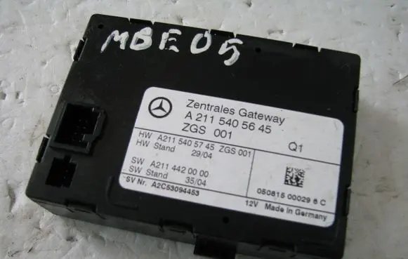 Mercedes-Benz E W211 Gateway control module A2115405645