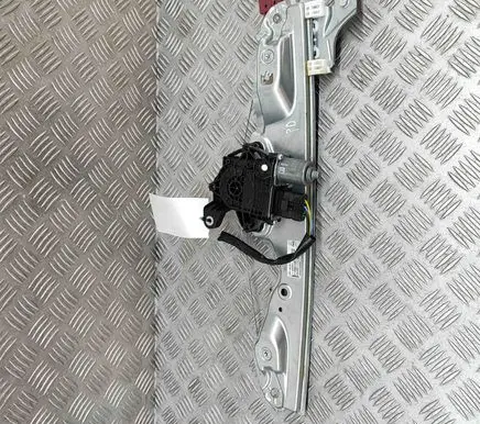 Front door window regulator with motor