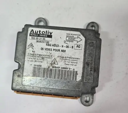 Citroen Xsara Picasso Airbag control unit/module 9646757180 550893100