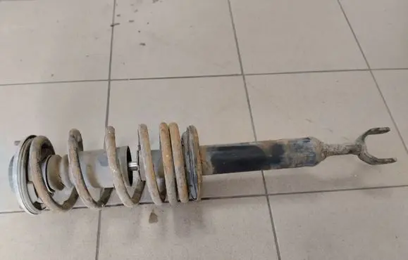 Audi A4 S4 B7 8E 8H Front shock absorber with coil spring