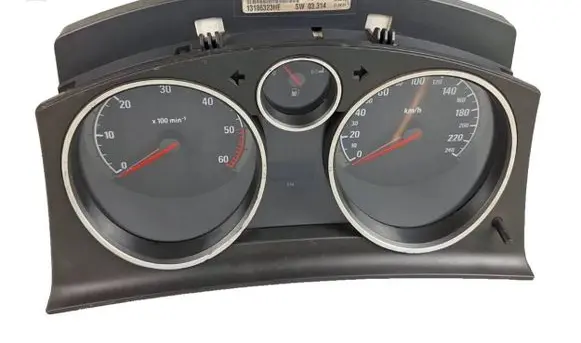 Opel Astra H Speedometer (instrument cluster) 13186323HE