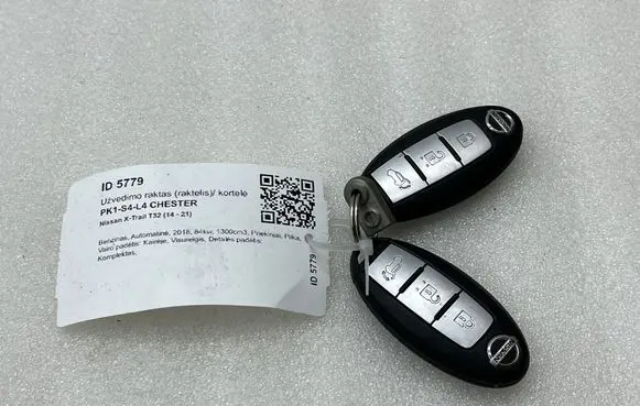 Nissan X-Trail T32 Ignition key/card S180144104