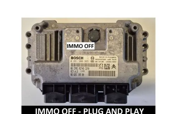 Peugeot 207 Engine control unit/module 0261208965 9662519580 9652552380