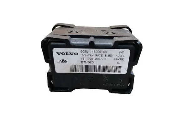 Volvo S80 ESP acceleration yaw rate sensor 6G9N14B296CB BZ78J24ECX 10170103463
