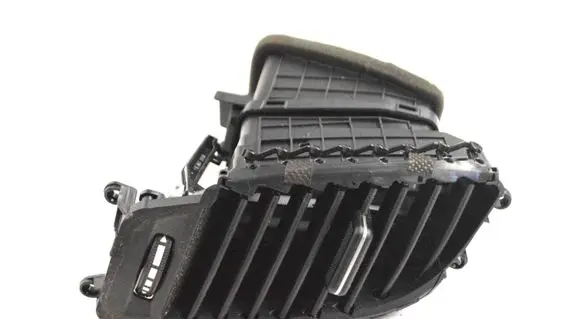 Dashboard air vent grill cover trim