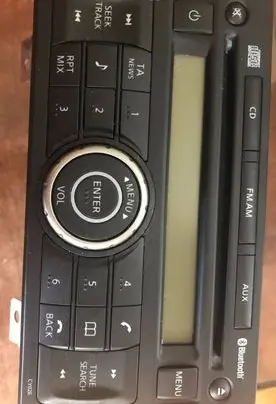 Nissan Note (E11) Radio/CD/DVD/GPS head unit 281859U10A 0012891 PN3001PA