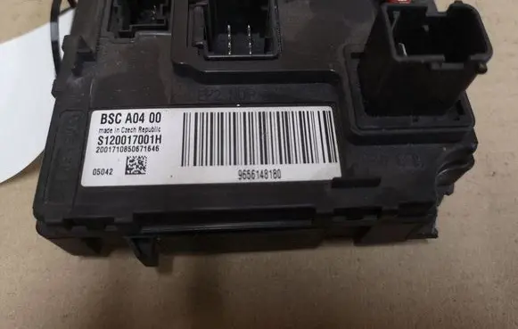 Peugeot 407 Tow bar trailer control unit/module S120017001H BSCA0400 9656148180