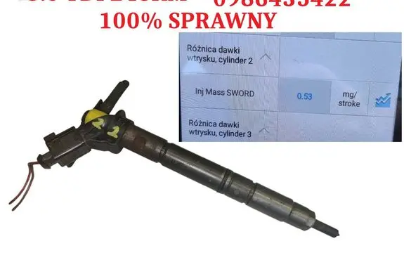Audi A6 S6 C7 4G Fuel injector 0986435422 059130277CC