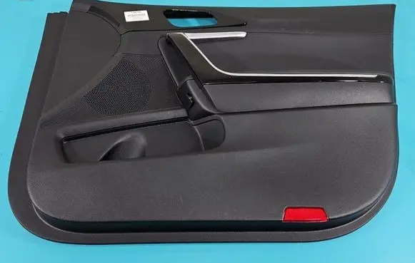 Front door card panel trim