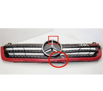 Mercedes-Benz Sprinter W901 W902 W903 W904 Front grill A9018800385