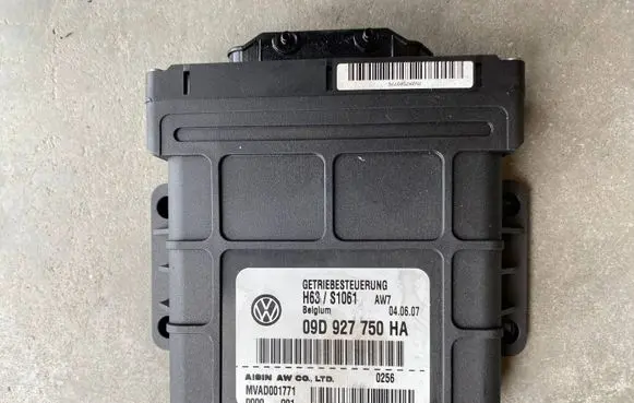 Porsche Cayenne (9PA) Gearbox control unit/module H63S1061 MVAD001771 09D927750HA