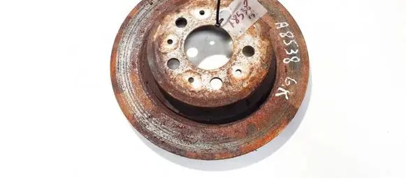 Volvo S60 Rear brake disc neventiliuojamas