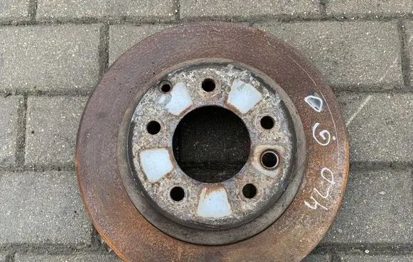 Audi Q7 4L Rear brake disc