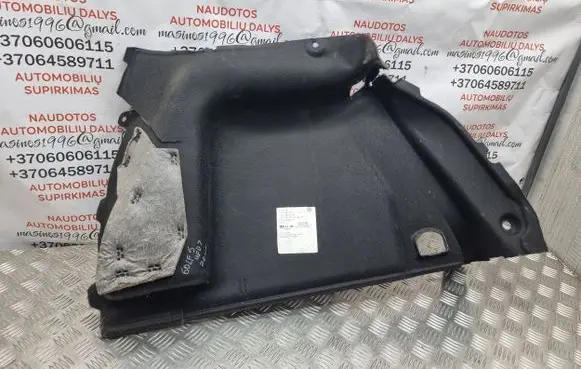 Volkswagen Golf V Trunk/boot side trim panel 1K6867428G