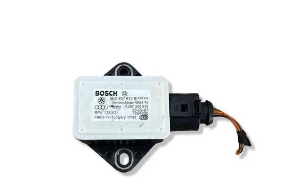 Audi A6 S6 C6 4F ESP acceleration yaw rate sensor 8E0907637B