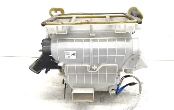 Interior heater climate box assembly