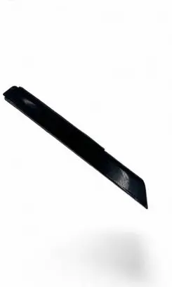 Front door glass trim molding