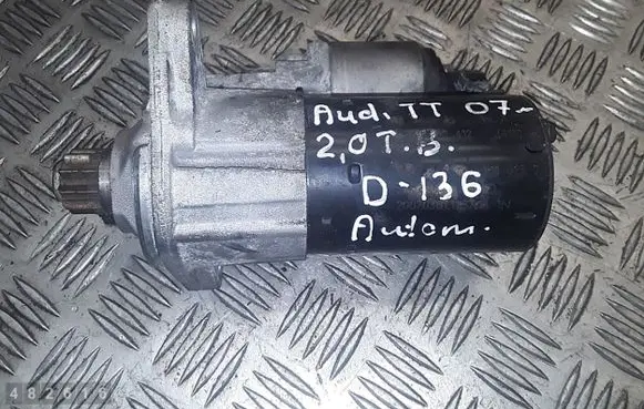 Audi TT TTS Mk2 Starter motor 02e911023
