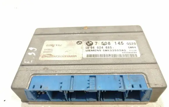 BMW 5 E39 Gearbox control unit/module 7508145 96024685 5WK33502AG