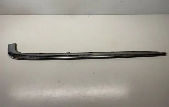 Rear bumper trim bar molding