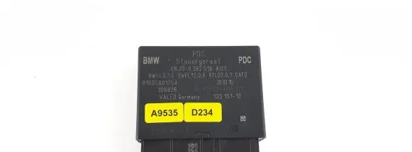 BMW X5 F15 Parking PDC control unit/module 9382516 66339382516 01505001754