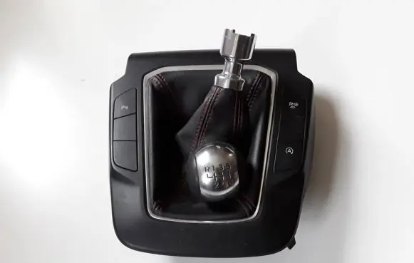 Ford Kuga III Gear lever shifter trim leather/knob JX7T60BD