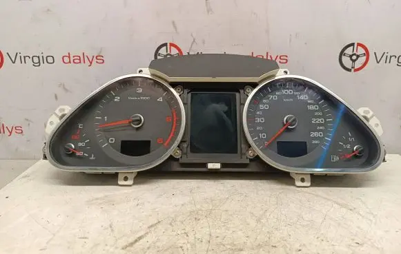 Audi A6 S6 C6 4F Speedometer (instrument cluster) 4F0920933Q 002321803