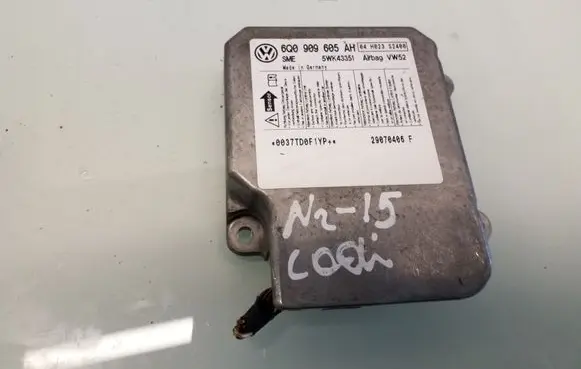 Volkswagen Caddy Airbag control unit/module 6Q0909605AH