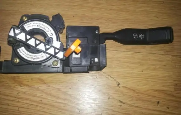 Renault Clio I Wiper control stalk 7700803541a