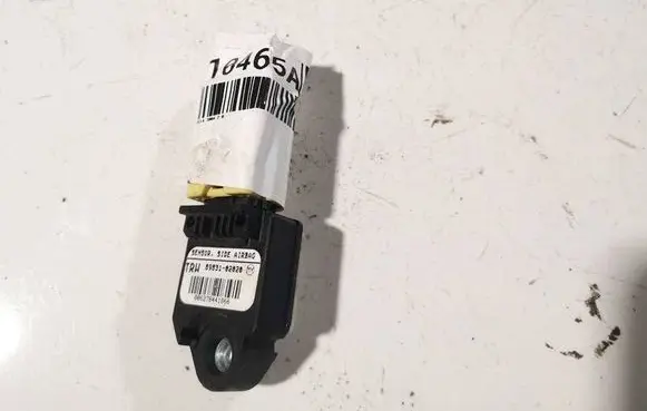 Airbag deployment crash/impact sensor