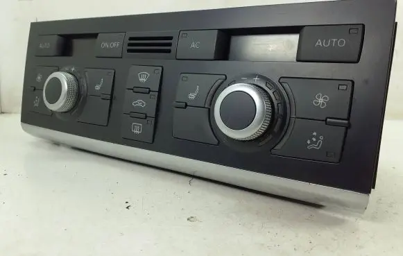 Audi A6 S6 C6 4F Climate control unit 4F1820043AL 4F0910043B 5HB00883356