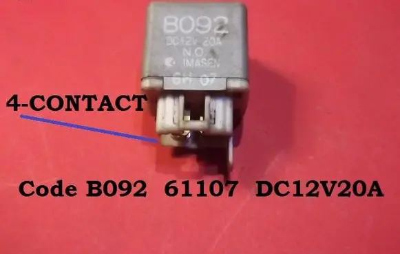Mazda MX-5 NA Miata Other relay B092 61107