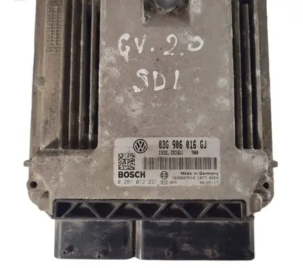 Volkswagen Golf V Engine control unit/module ECU 03G906016GJ 0281012221 1039S02510