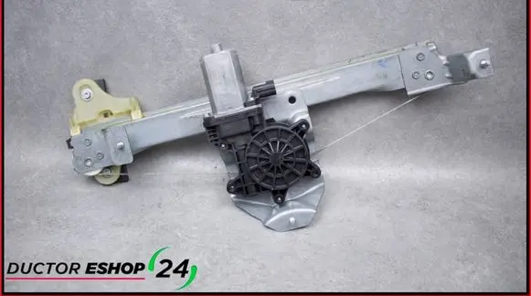 Renault Captur Rear door window regulator with motor 827009380R