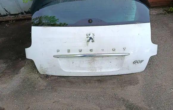 Peugeot 807 Tailgate/trunk/boot lid
