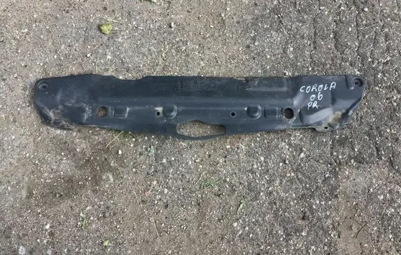 Engine bonnet/hood lock trim molding