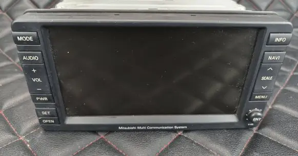Mitsubishi ASX Radio/CD/DVD/GPS head unit 8750A239 3AP212CB 08160123B