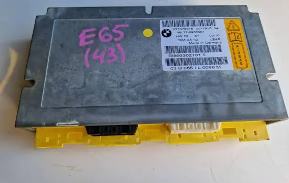 BMW 7 E65 E66 Airbag control unit/module 6933021