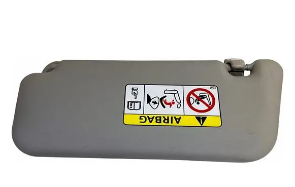 Toyota Yaris Sun visor