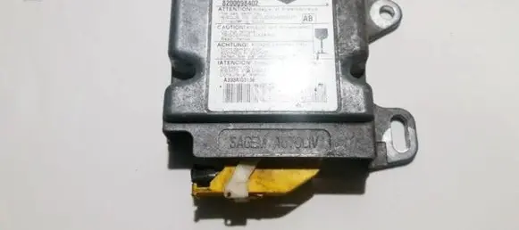 Renault Kangoo I Airbag control unit/module 600589600 8200098402