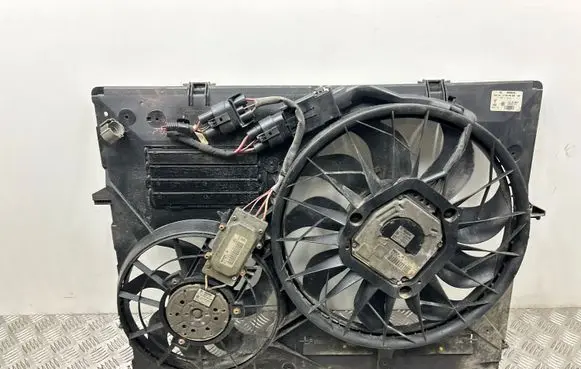 Electric radiator cooling fan