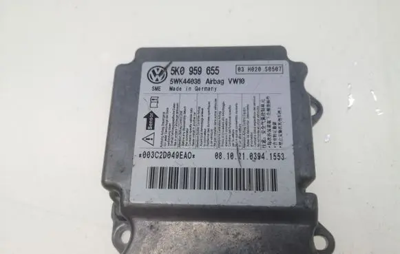 Volkswagen Golf VI Airbag control unit/module 5K0959655 5WK44036