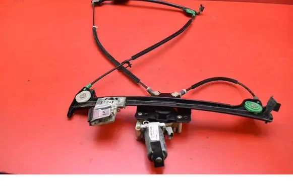 Peugeot 206 CC Front door window regulator with motor 9661874480